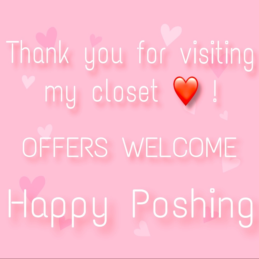Thank You For Visiting My Closet ❤️